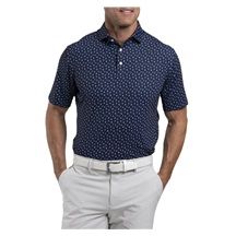 KJUS Golfer pánské polo, atlanta blue/white