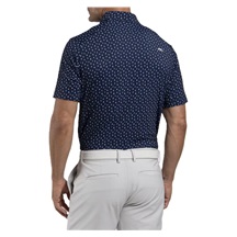 KJUS Golfer pánské polo, atlanta blue/white