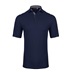 KJUS Savin Structure pánské polo, atlanta blue