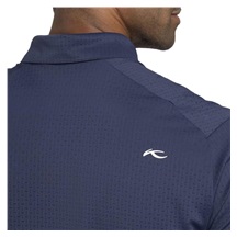 KJUS Savin Structure pánské polo, atlanta blue