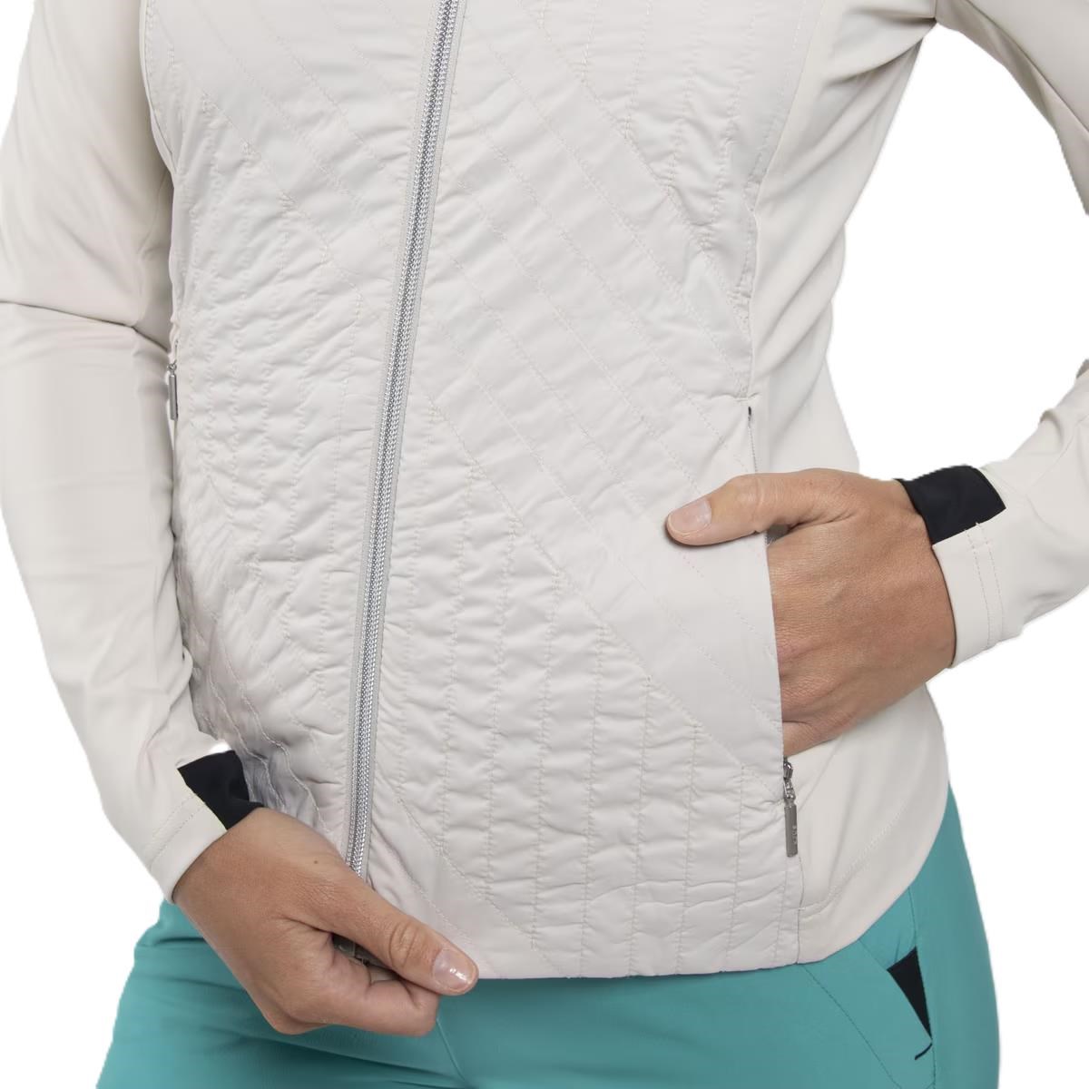 KJUS Retention dámská bunda, oyster/black