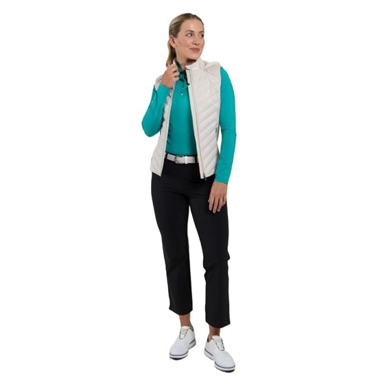 KJUS Sundance Hooded Gilet dámská vesta, oyster