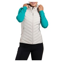 KJUS Sundance Hooded Gilet dámská vesta, oyster