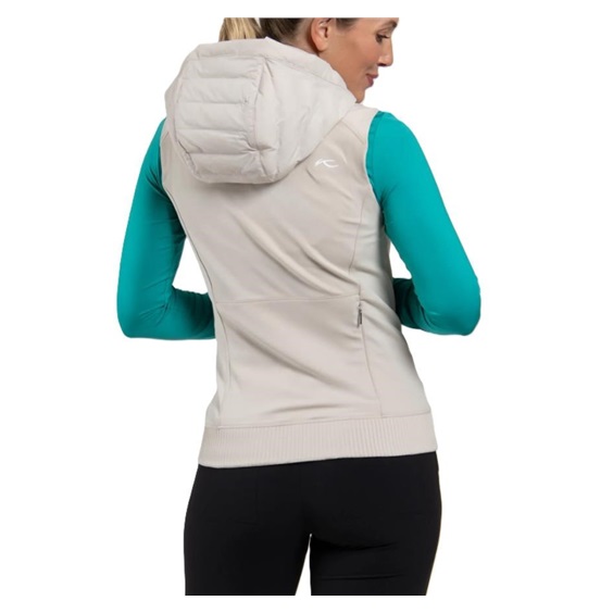 KJUS Sundance Hooded Gilet dámská vesta, oyster