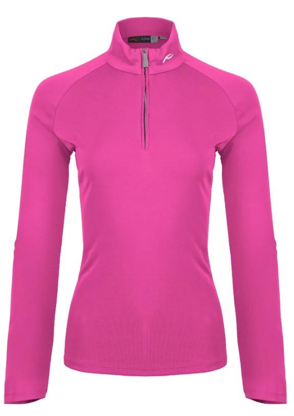 KJUS Kallena Half-Zip dámská mikina, peony