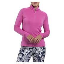 KJUS Kallena Half-Zip dámská mikina, peony