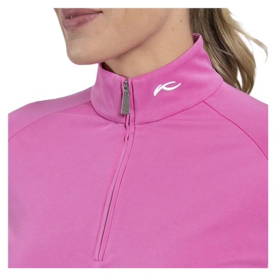 KJUS Kallena Half-Zip dámská mikina, peony