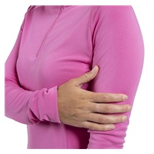 KJUS Kallena Half-Zip dámská mikina, peony