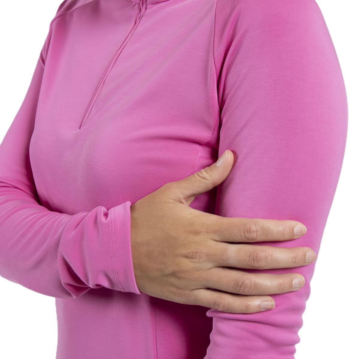 KJUS Kallena Half-Zip dámská mikina, peony