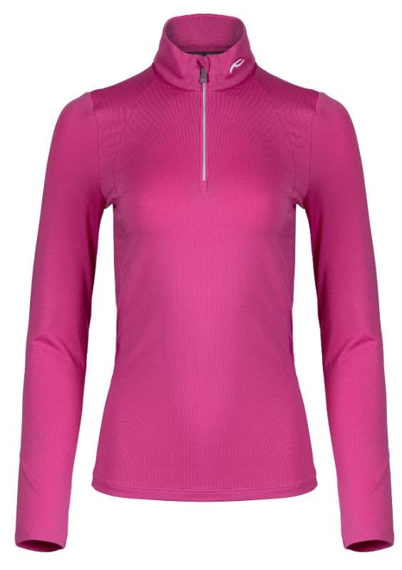 KJUS Collagen Midlayer Half-Zip dámská mikina, peony