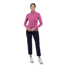 KJUS Collagen Midlayer Half-Zip dámská mikina, peony