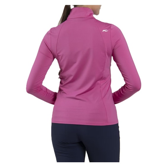 KJUS Collagen Midlayer Half-Zip dámská mikina, peony