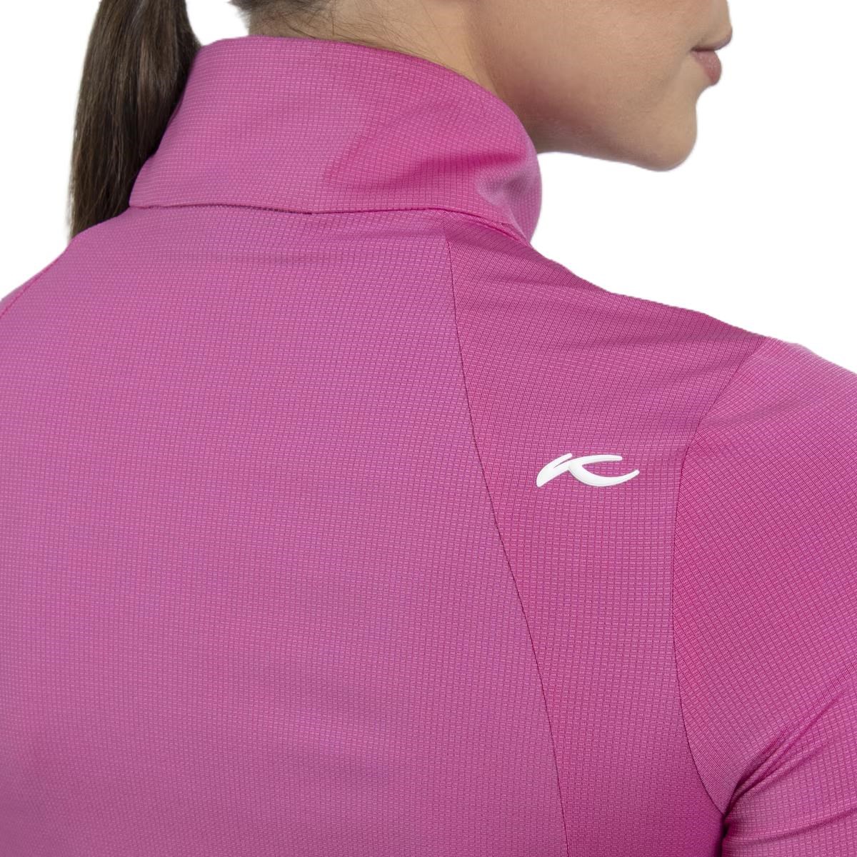 KJUS Collagen Midlayer Half-Zip dámská mikina, peony