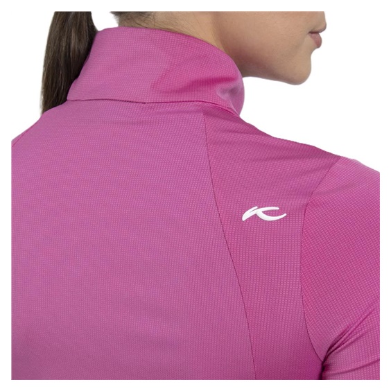 KJUS Collagen Midlayer Half-Zip dámská mikina, peony