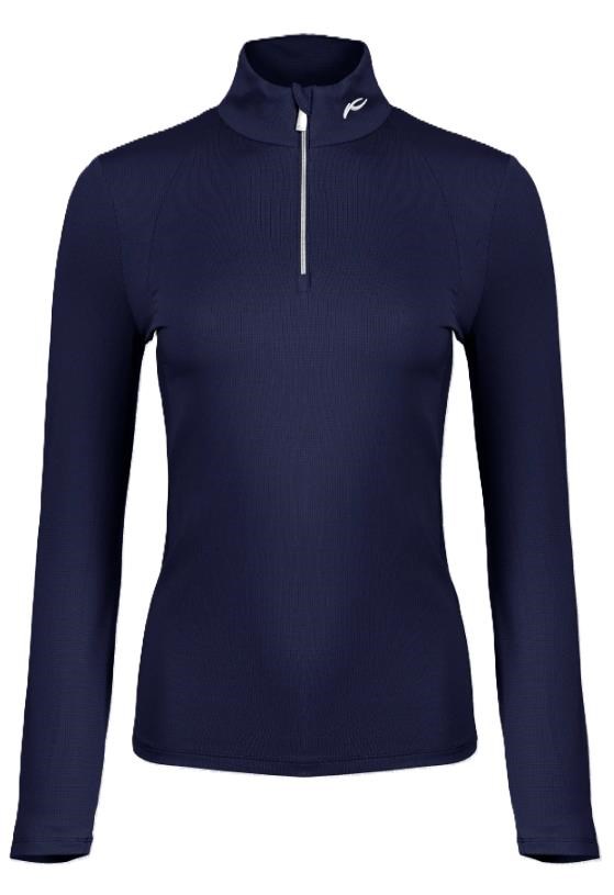 KJUS Collagen Midlayer Half-Zip dámská mikina, atlanta blue