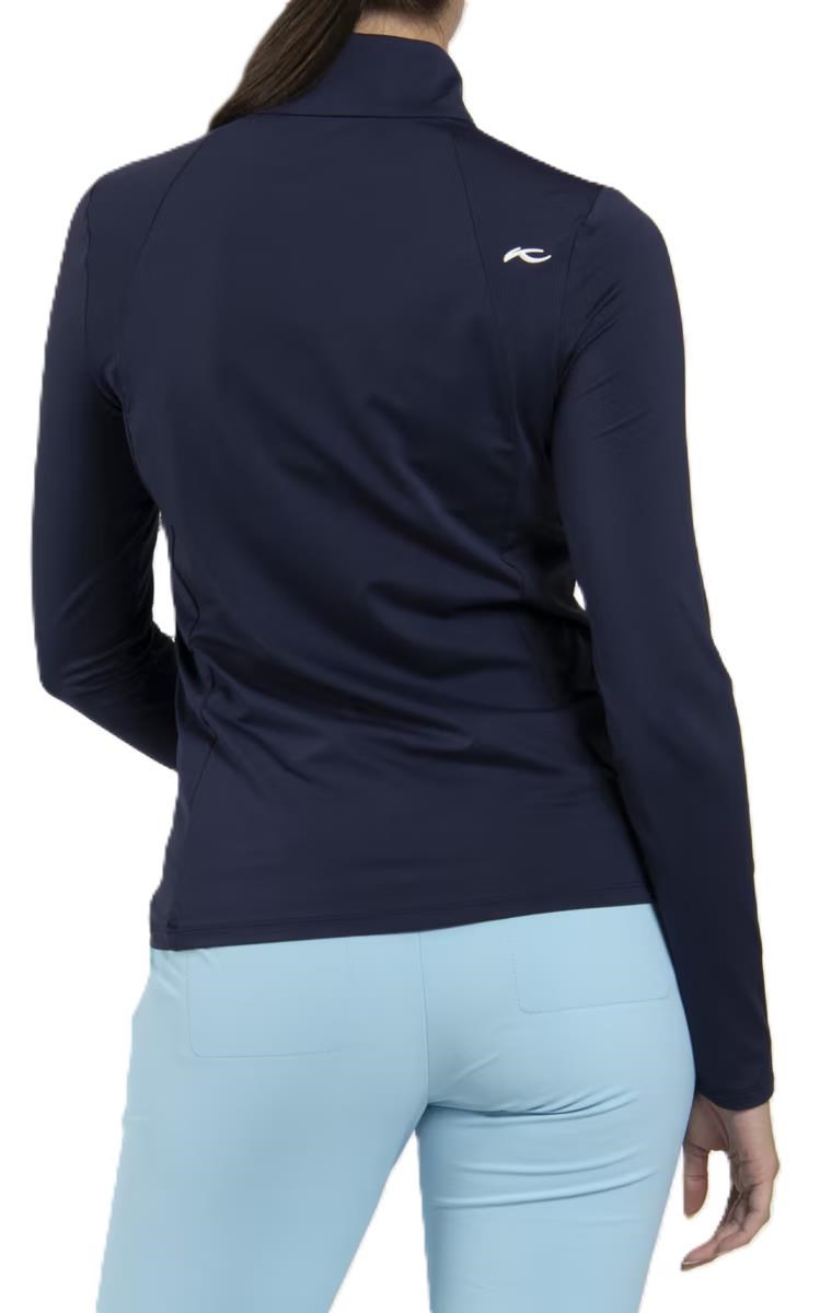 KJUS Collagen Midlayer Half-Zip dámská mikina, atlanta blue
