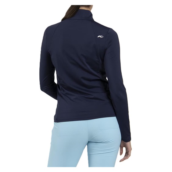 KJUS Collagen Midlayer Half-Zip dámská mikina, atlanta blue