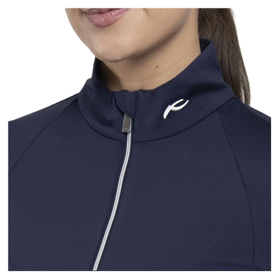 KJUS Collagen Midlayer Half-Zip dámská mikina, atlanta blue