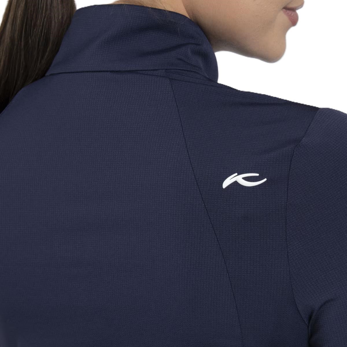 KJUS Collagen Midlayer Half-Zip dámská mikina, atlanta blue