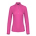 KJUS Catalina Cool dámské polo s dlouhým rukávem, peony