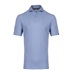 KJUS Hollow Pima Print pánské polo, white/catamaran