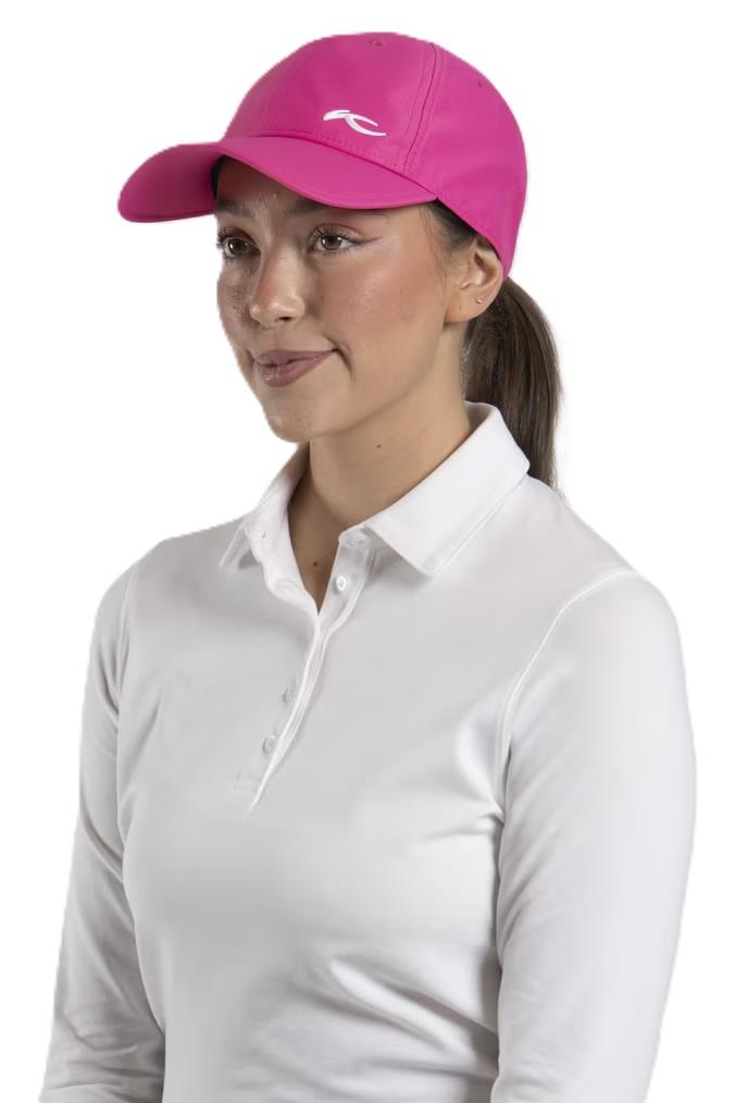 KJUS Women Dual Ponytail dámská kšiltovka, peony/atlanta blue