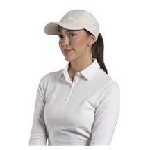 KJUS Women Dual Ponytail dámská kšiltovka, oyster