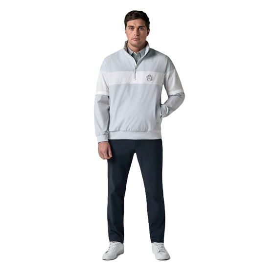 Callaway Modern Traveler Half Zip Convertible pánská bunda, gray dawn