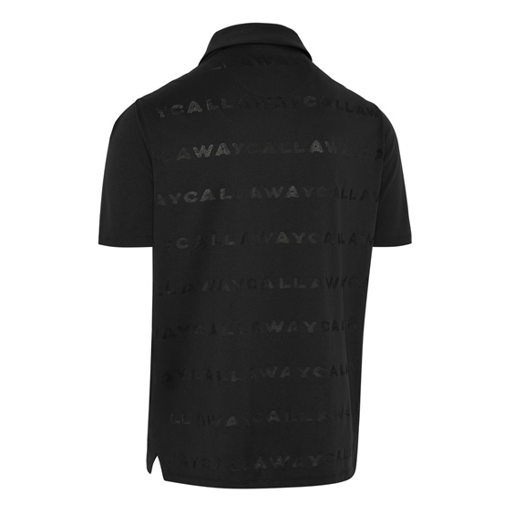 Callaway Mid Century Jacquard pánské polo, anthracite