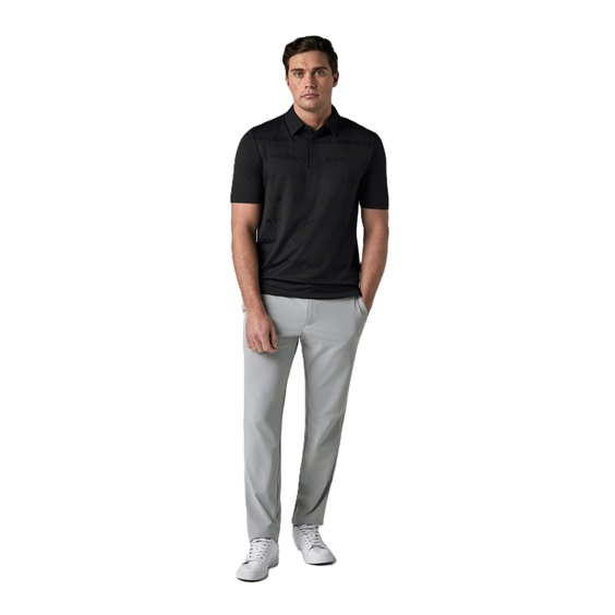 Callaway Mid Century Jacquard pánské polo, anthracite