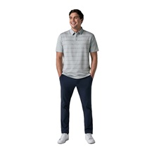 Callaway Mid Century Jacquard pánské polo, quarry
