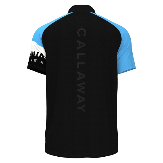 Callaway Modern Traveler Premium Mixed Texture pánské polo, anthracite