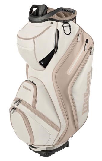 Wilson Aurora cart bag, bílo/béžový