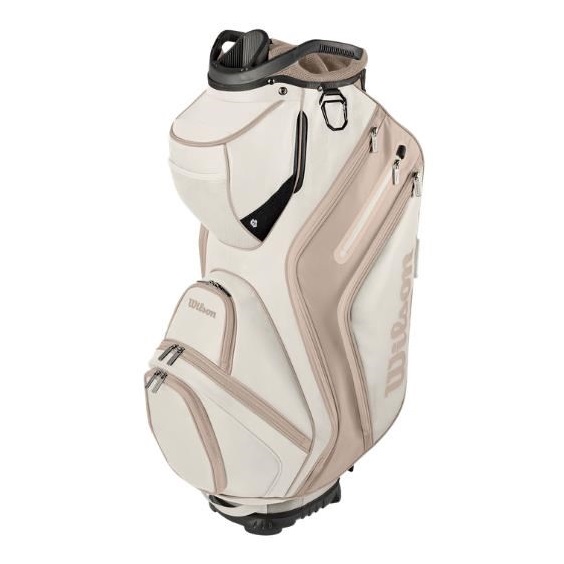 Wilson Aurora cart bag, bílo/béžový
