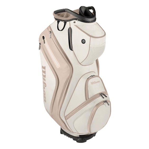 Wilson Aurora cart bag, bílo/béžový