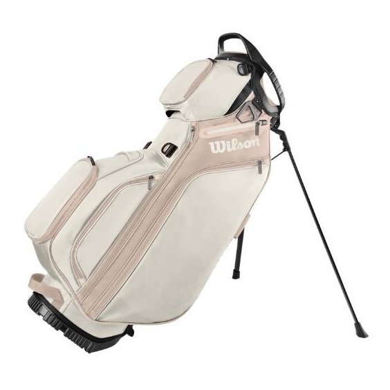 Wilson Aurora stand bag, bílo/béžový