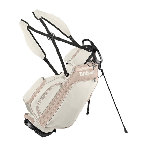 Wilson Aurora stand bag, bílo/béžový