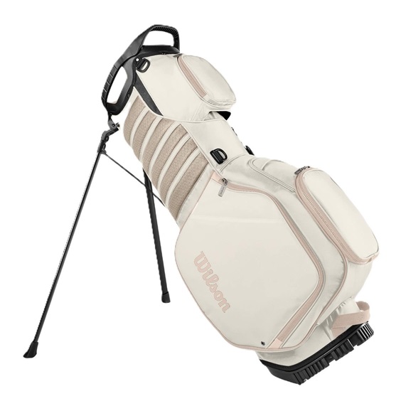 Wilson Aurora stand bag, bílo/béžový