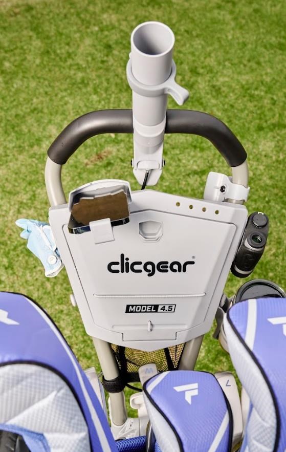 Clicgear 4.5 manuální vozík, černý
