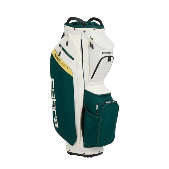 Cobra Ultralight 2 Cart Bag, sugared almond/dark myrtle/sunny yellow
