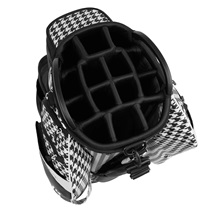 Cobra Ultralight 2 cart bag, houndstooth/melted carmel