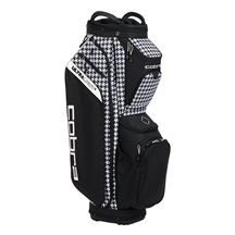 Cobra Ultralight 2 cart bag, houndstooth/melted carmel
