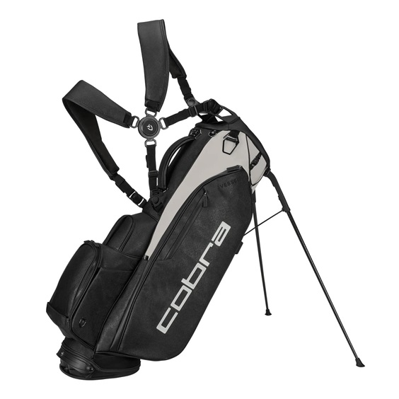 Cobra Core stand bag, šedo/čený