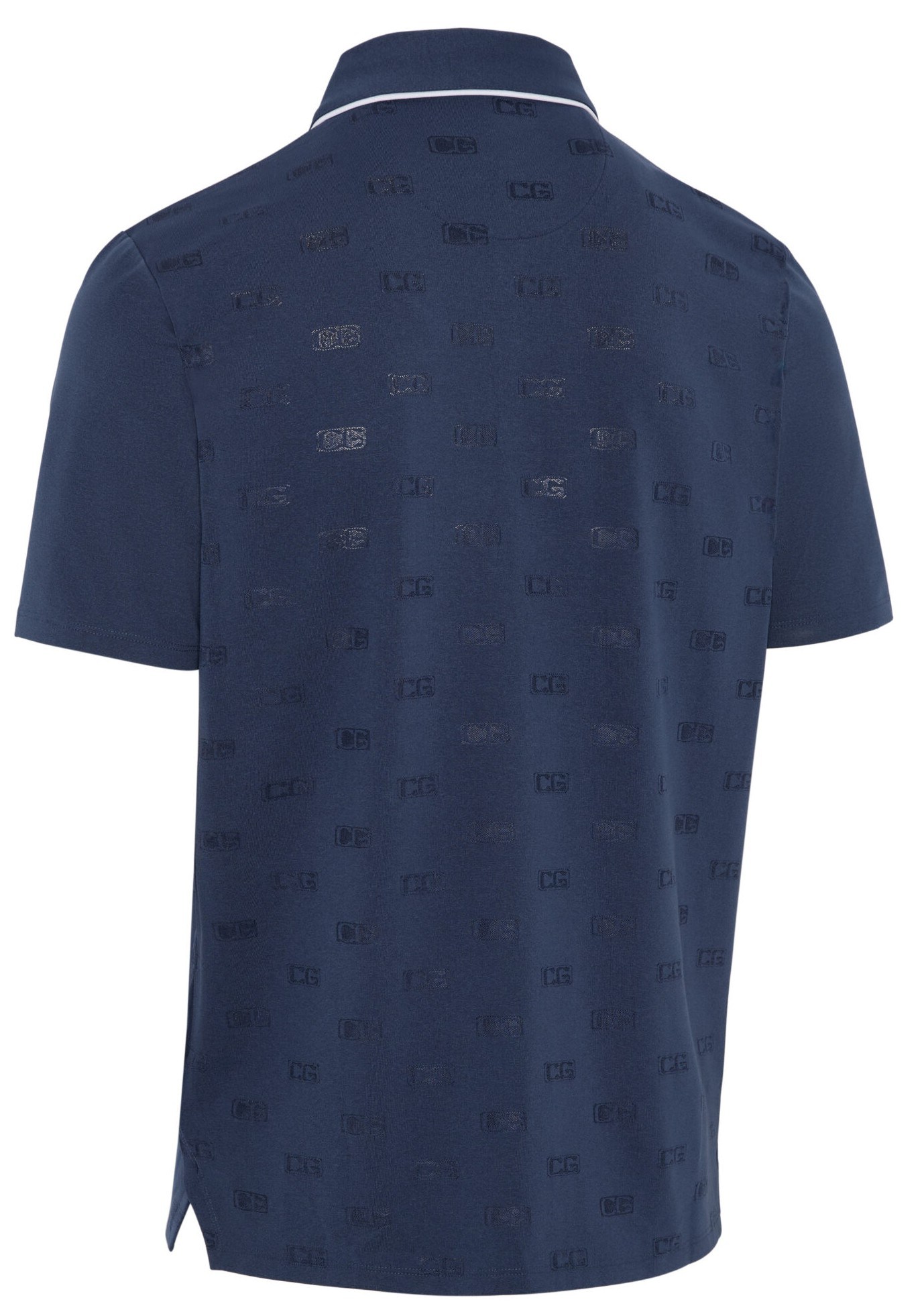 Callaway Mid Century Jacquard pánské polo, medieval blue
