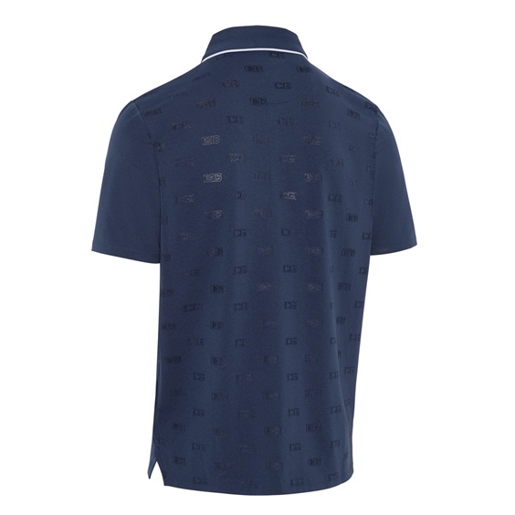 Callaway Mid Century Jacquard pánské polo, medieval blue