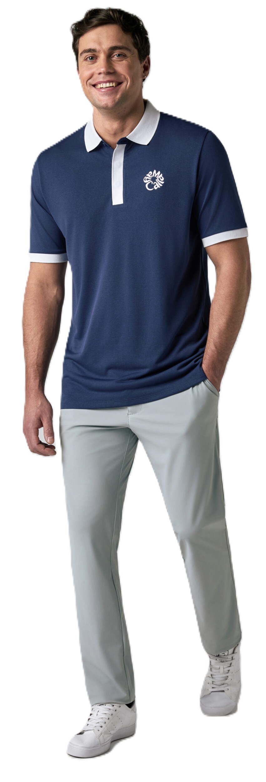 Callaway Modern Traveler pánské polo, medieval blue