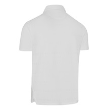 Callaway Mid Century Jacquard pánské polo, bílé