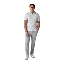 Callaway Mid Century Jacquard pánské polo, bílé