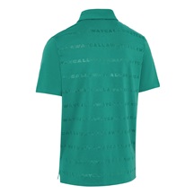 Callaway Mid Century Jacquard pánské polo, tidepool