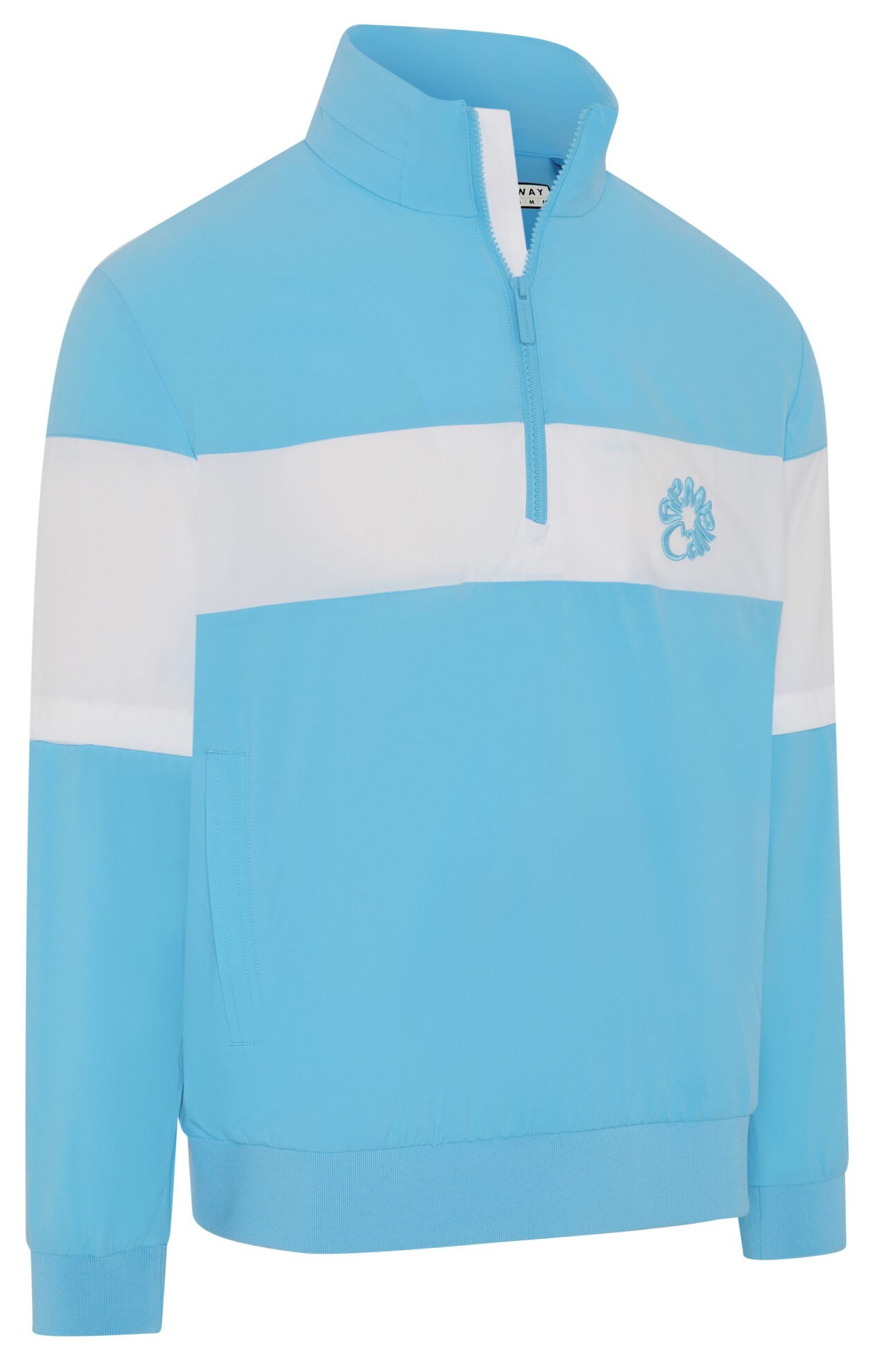 Callaway Modern Traveler Half Zip Convertible pánská bunda, blue bossom